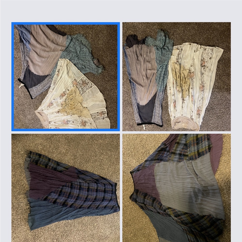 UFT Skirt ideas and video of closet FP cuff thermals and pants